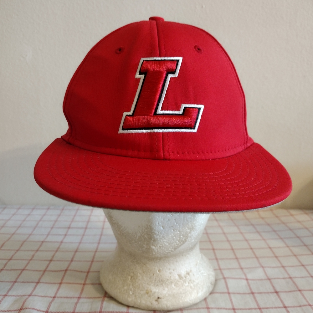 The Game Red Snapback Hat with Bold Logo